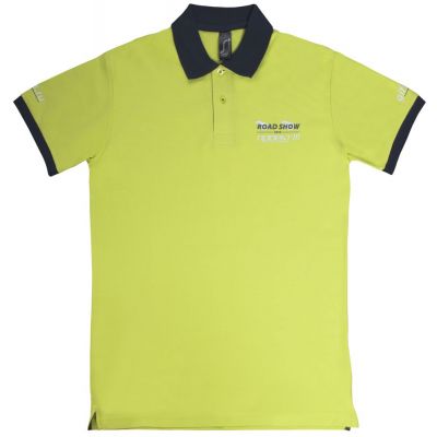 Рубашка поло Prince 190, зеленое яблоко с темно-синим-4