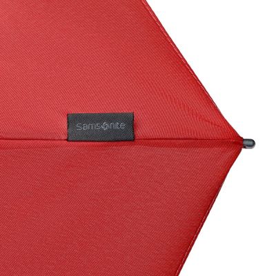 Складной зонт Alu Drop S, 3 сложения, 7 спиц, автомат, красный-8