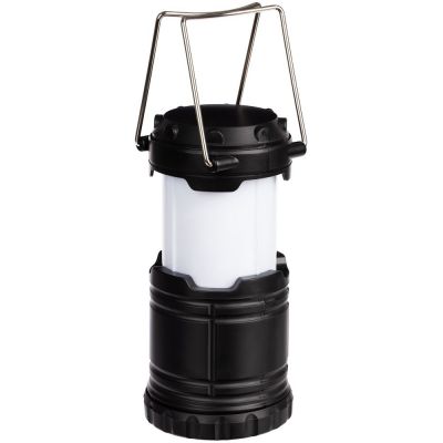 Кемпинговый фонарь с имитацией пламени Lindau Flame, черный-1