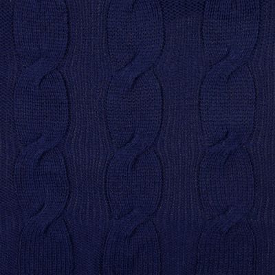 Плед Snefald, темно-синий-2