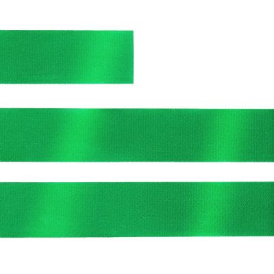 Лента сатиновая Satin 20 XL, зеленая, 180 см-1