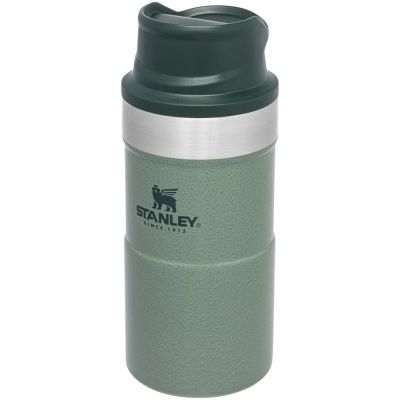 Термокружка Stanley Classic One Hand 2.0 250, зеленая-0