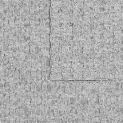 Плед Braidera, серебристо-серый меланж-2