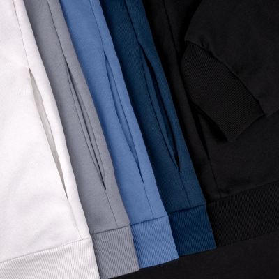 Толстовка унисекс Neofit, молочно-белая-7