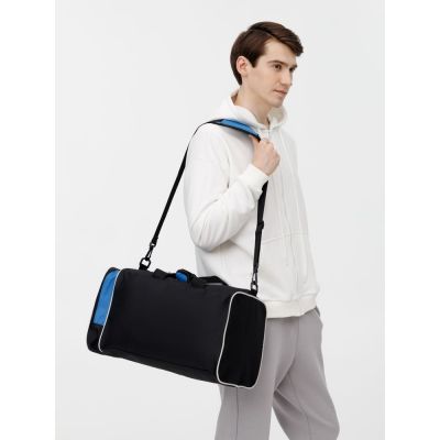 Спортивная сумка Fitnext, черная с синим-7