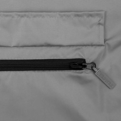 Дождевик-анорак Hard Work, укороченный, серый, единый размер-3