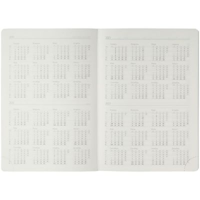 Ежедневник Flex Shall, недатированный, голубой-5