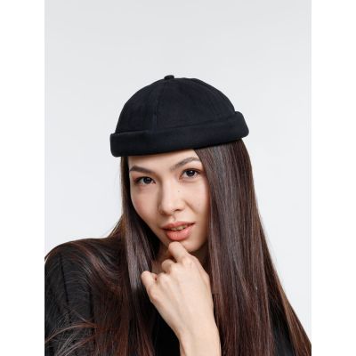 Кепка без козырька Marinero, черная-4