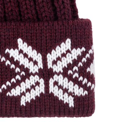 Шапка Eira, бордовая-2