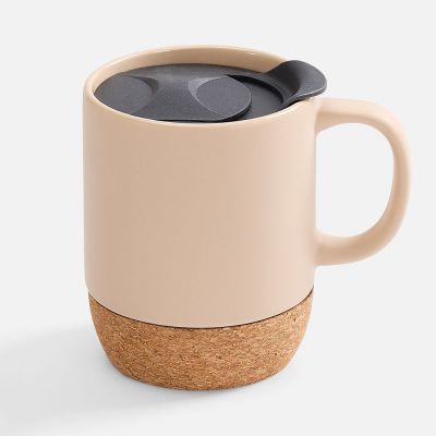 Кружка с пробковой подставкой Corky Walk на заказ-6