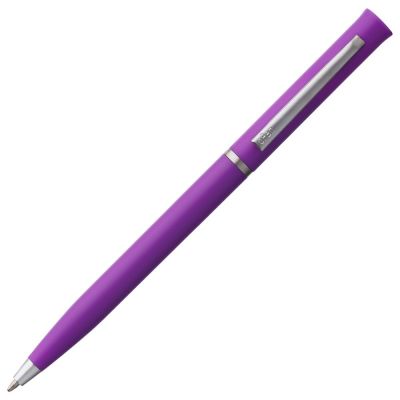 Ручка шариковая Euro Chrome, фиолетовая-2