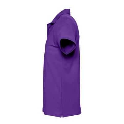 Рубашка поло мужская Spring 210, темно-фиолетовая-2