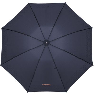 Зонт складной Up Way, автомат, синий с оранжевым-1