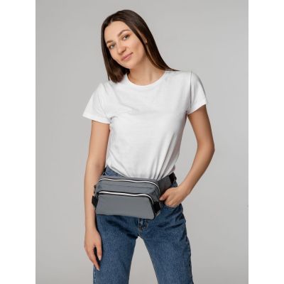 Поясная сумка Tabby, серая-11