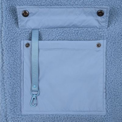 Куртка унисекс Oblako, голубая-7