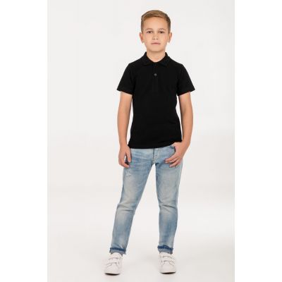 Рубашка поло детская Virma Kids, черная-4