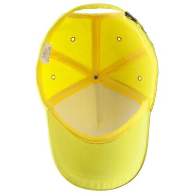 Бейсболка детская Unit Kids, желтая-2