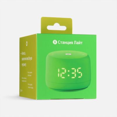 Умная колонка «Яндекс Станция Лайт 2», зеленая-5