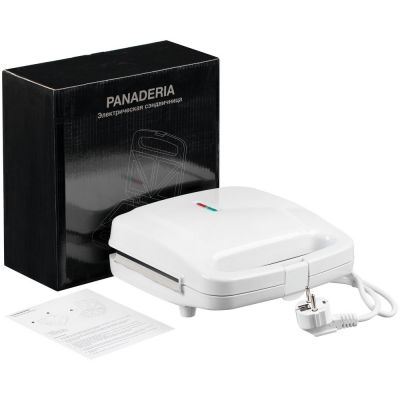 Электрическая сэндвичница Panaderia, белая-6