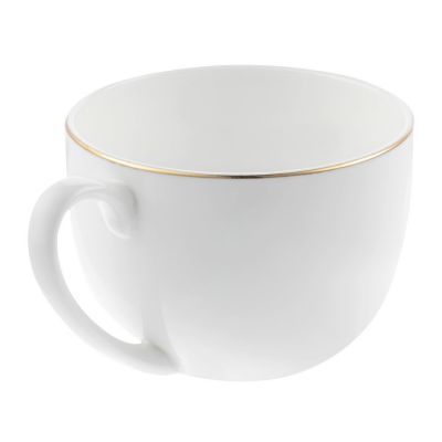 Набор на 2 персоны Select, белый с золотистой отводкой-5