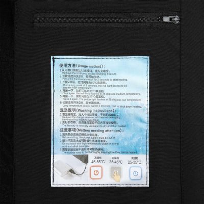 Куртка с подогревом Thermalli Pila, черная-9