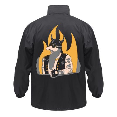 Ветровка «Живите двухколесно», ver. 2, черная-0