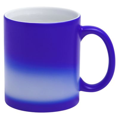 Кружка «Хамелеон», матовая, синяя-2