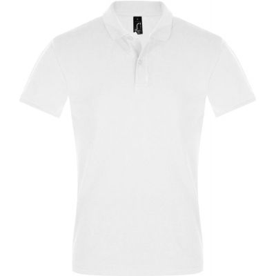 Рубашка поло мужская Perfect Men 180 белая-0