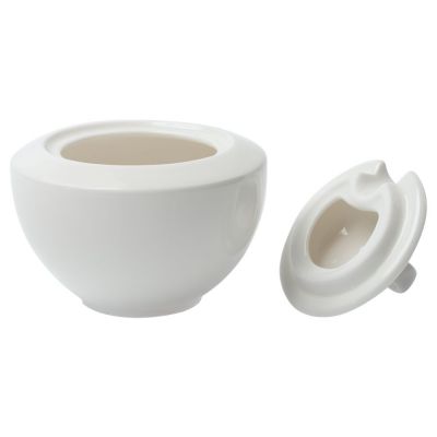 Сахарница Maxim Diamond, молочно-белая-1