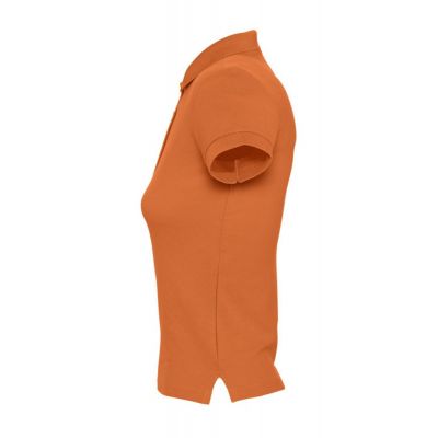 Рубашка поло женская People 210, оранжевая-2