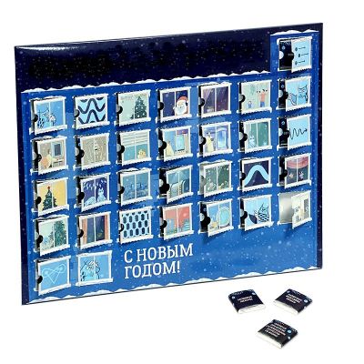 Шоколадный адвент-календарь Festa на заказ-1