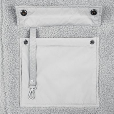 Куртка унисекс Oblako, светло-серая-7