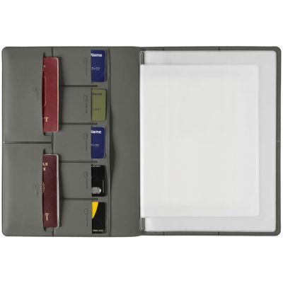 Папка для хранения документов Devon Maxi, серая-5