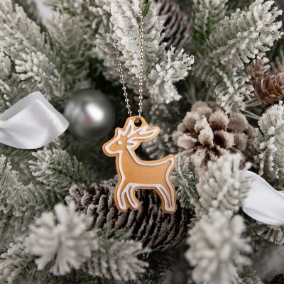 Мини-подвеска «Пряник», 3D-печать на заказ, олень-2