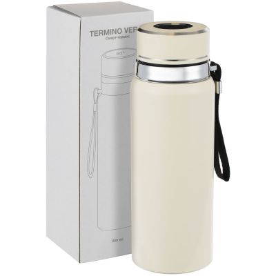 Смарт-термос Termino, ver.2, белый (молочный)-7