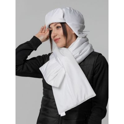 Шарф Shelter, белый-4