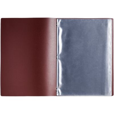 Папка-меню Satiness, бордовая-2