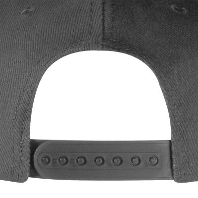 Бейсболка Snapback с прямым козырьком, серая-1