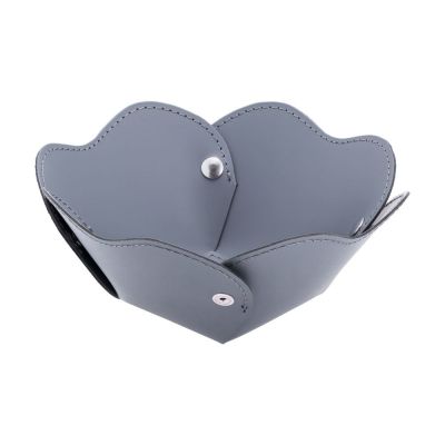 Корзина Corona, малая, серо-голубая-0