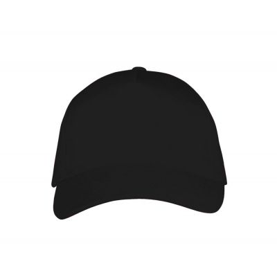 Бейсболка Long Beach, черная-1