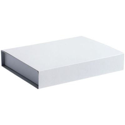 Коробка Duo под ежедневник и ручку, серая-6