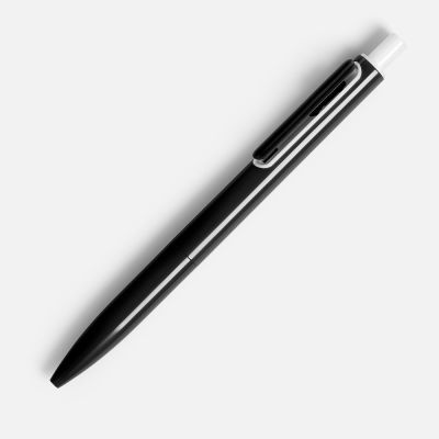Ручка шариковая Outliner, черная с белым-1
