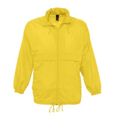 Ветровка из нейлона Surf 210, желтая-0