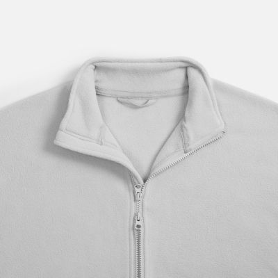 Куртка флисовая унисекс Nebo, светло-серая-2