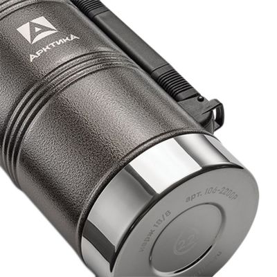 Термос с ручкой «Арктика 2200», черный-2