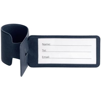Багажная бирка Devon, синяя-0