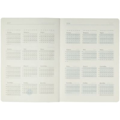 Ежедневник Melange, недатированный, оранжевый, уценка-5