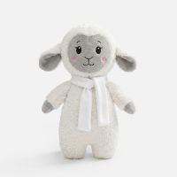 Мягкая игрушка Beastie Toys, овечка с белым шарфом