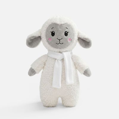 Мягкая игрушка Beastie Toys, овечка с белым шарфом-0