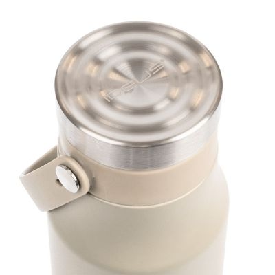 Термобутылка Tateyama, серо-бежевая-3